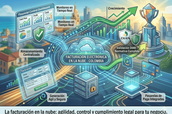 🧠 Facturación electrónica en la nube: cómo funciona y por qué será obligatoria para todos los negocios