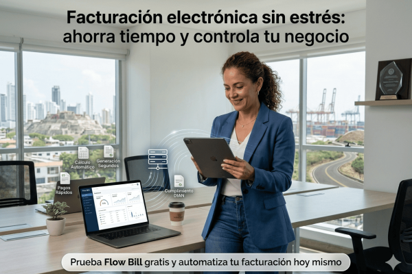 Facturación electrónica sin estrés: ahorra tiempo y controla tu negocio