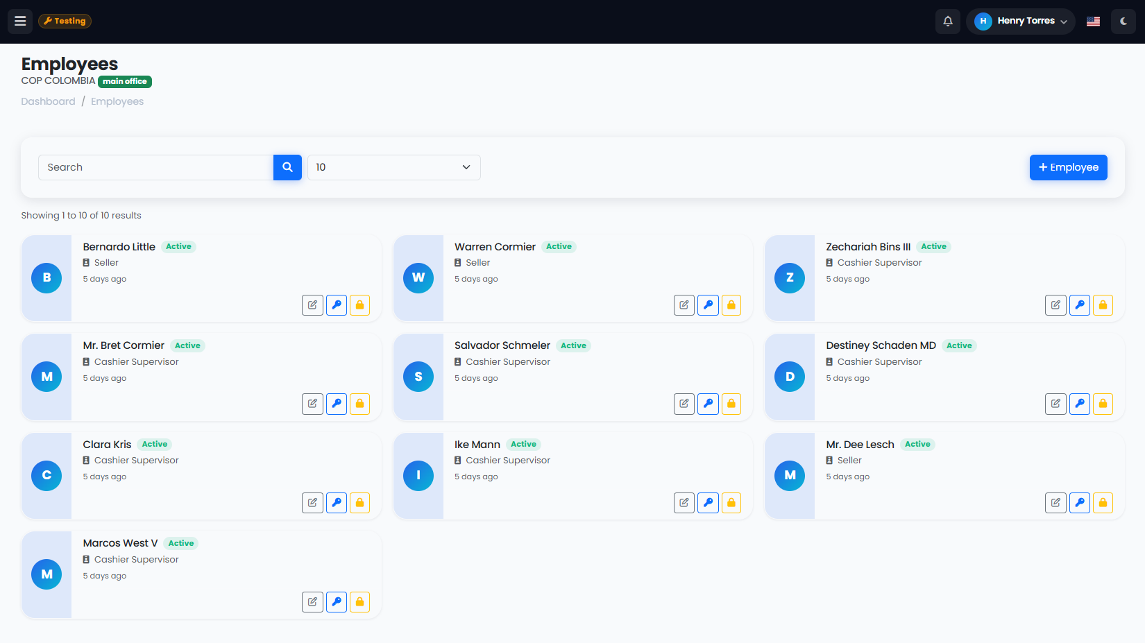 Employee Module